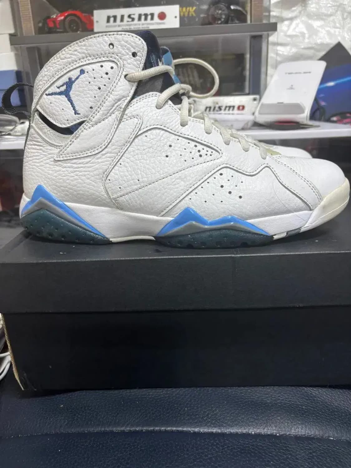 나이키 에어조던 7 레트로 2014 블루 상품이미지5
