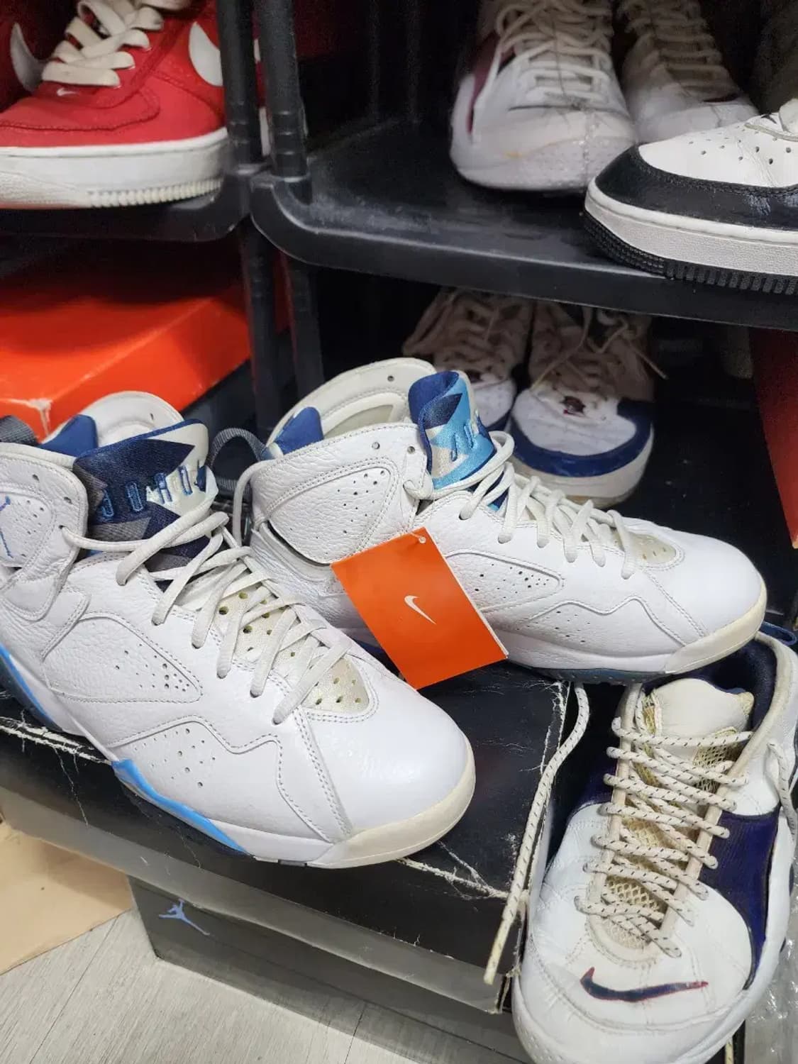 나이키 에어조던 7 레트로 2014 블루 상품이미지6