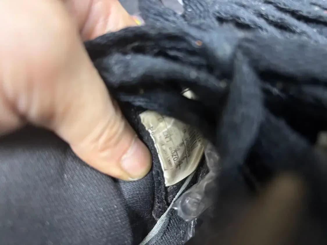 나이키 에어포스1 하이 블랙/레드 상품이미지5