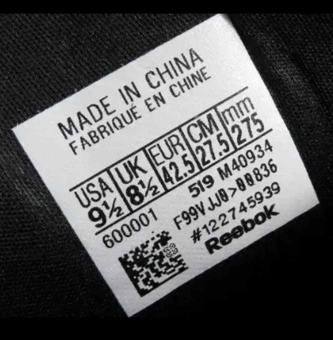 리복 인스타퓨리 OG 레트로 건담 275 상품이미지3