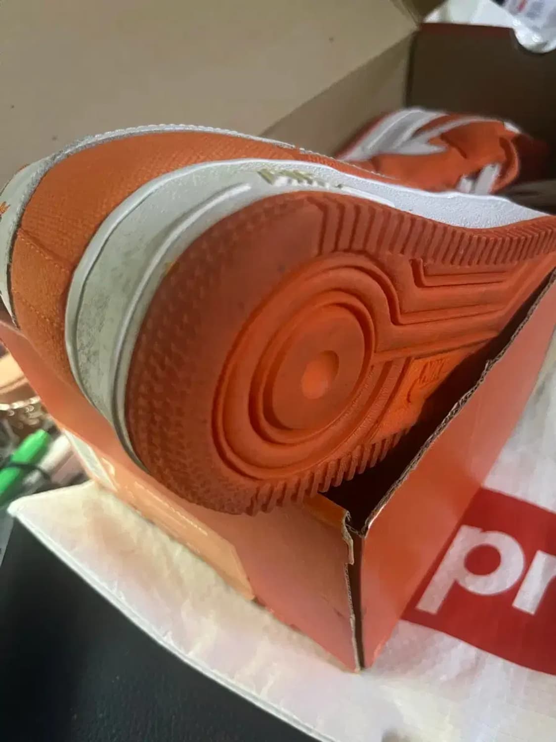 나이키 에어포스1 캔버스 오렌지 상품이미지4