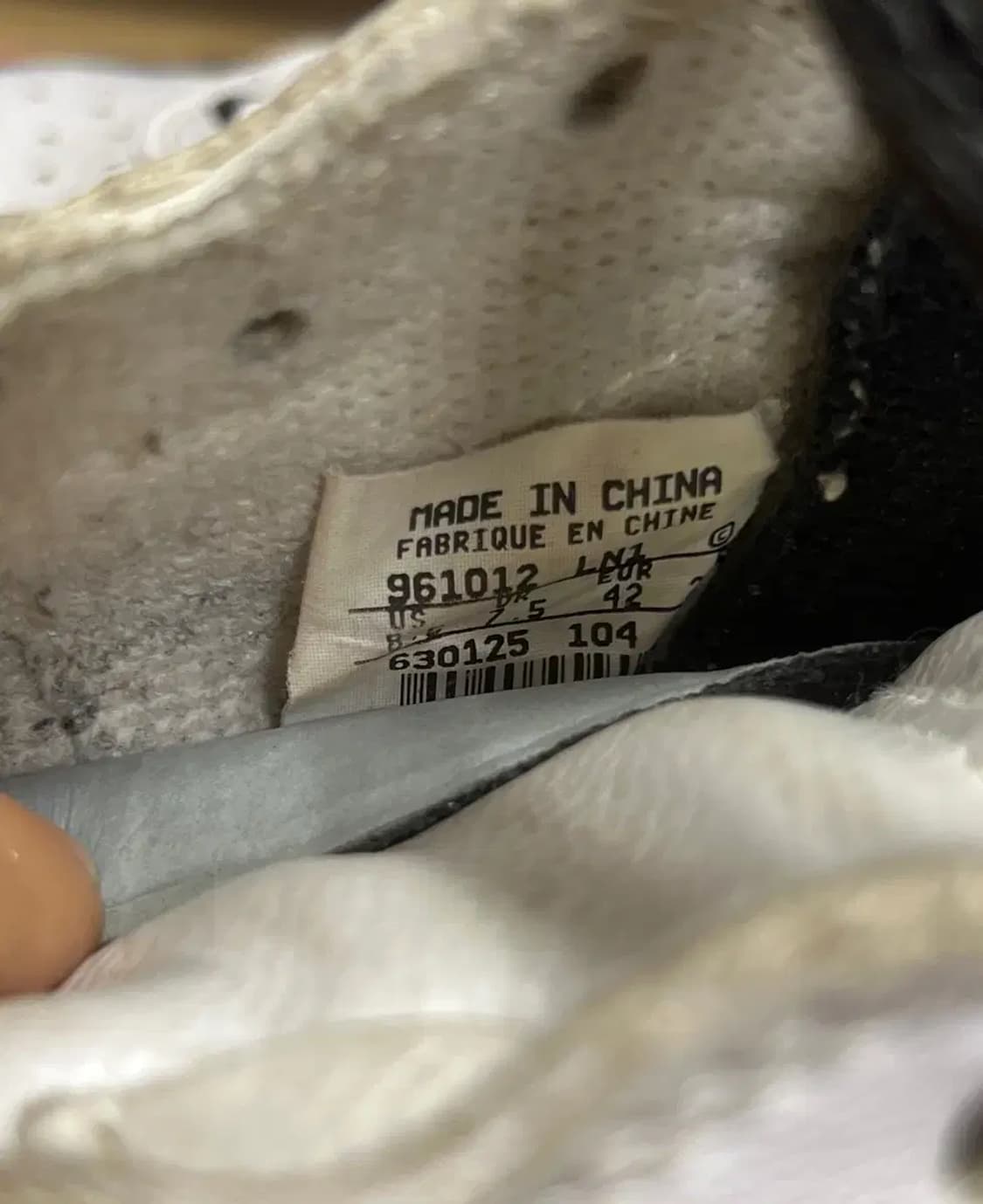 나이키 에어포스1 달마시안 265 박스 상품이미지4