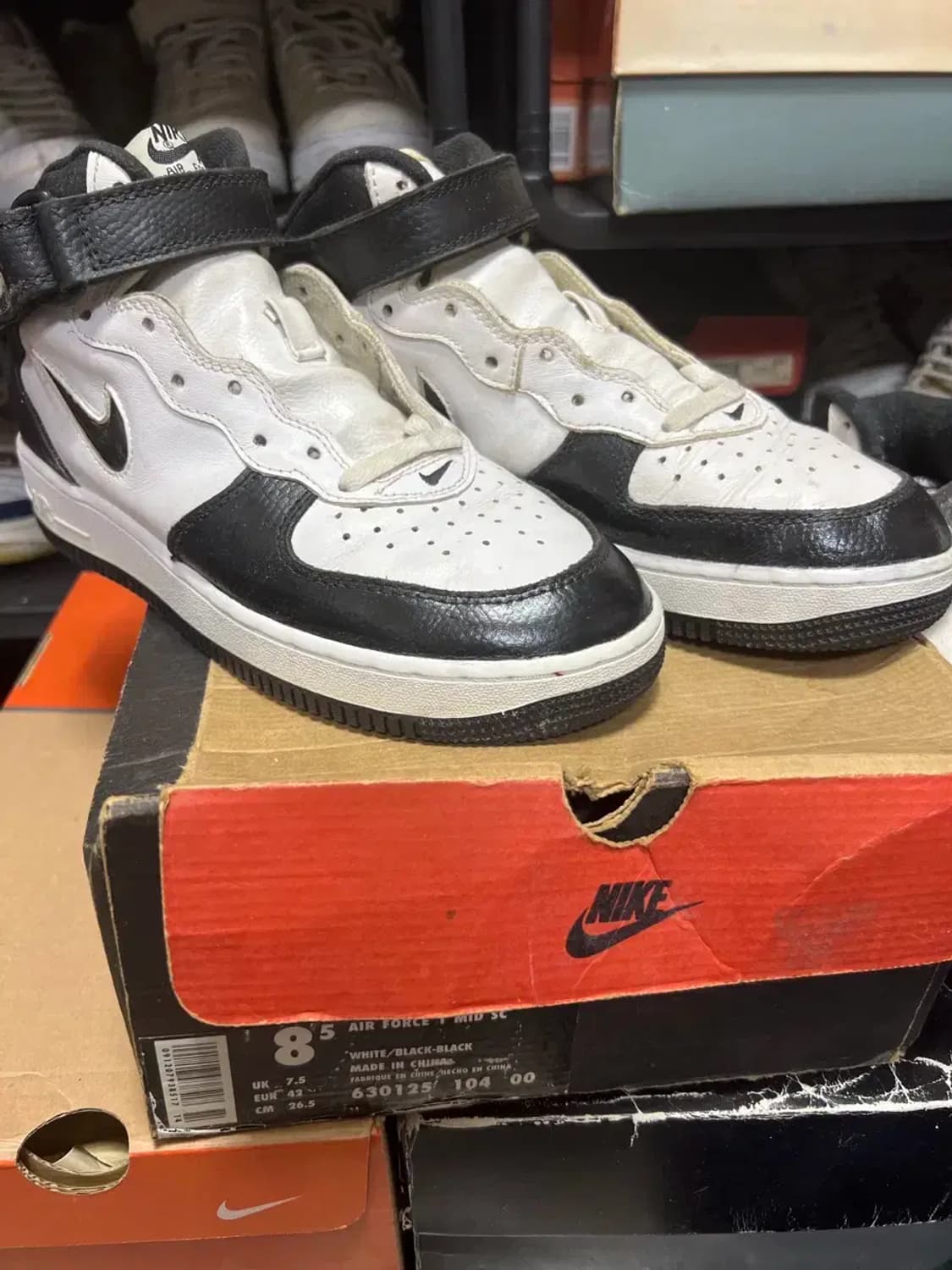 나이키 에어포스1 달마시안 265 박스 상품이미지6