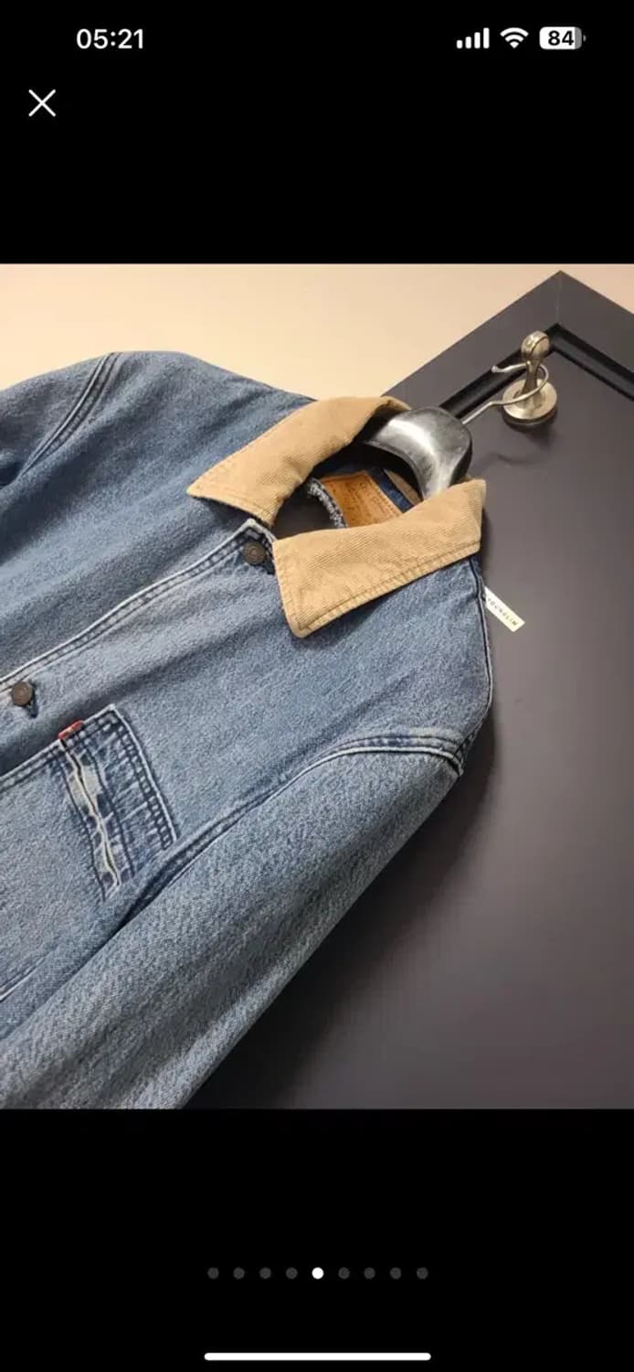 빈티지 90s 리바이스 데님 자켓 코듀로이 상품이미지9