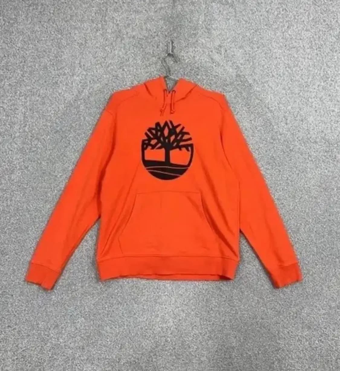 팀버랜드 오렌지색 후드티 L 상품이미지1