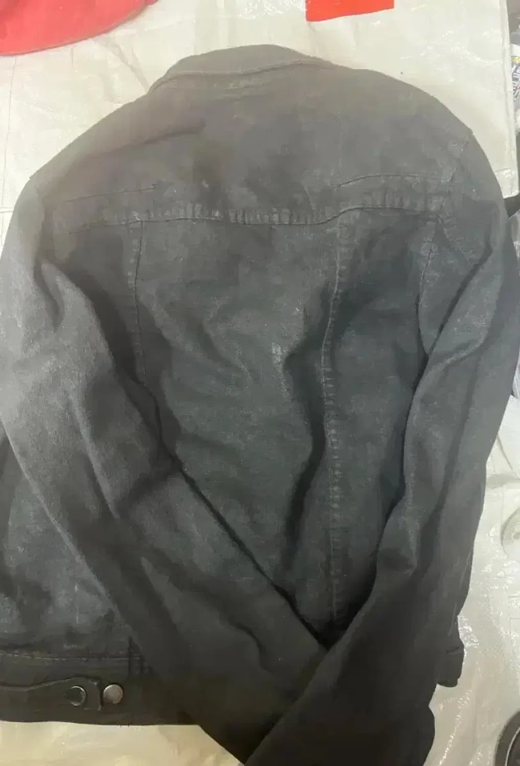 디올옴므 코팅블랙 데님 자켓 06년 상품이미지2