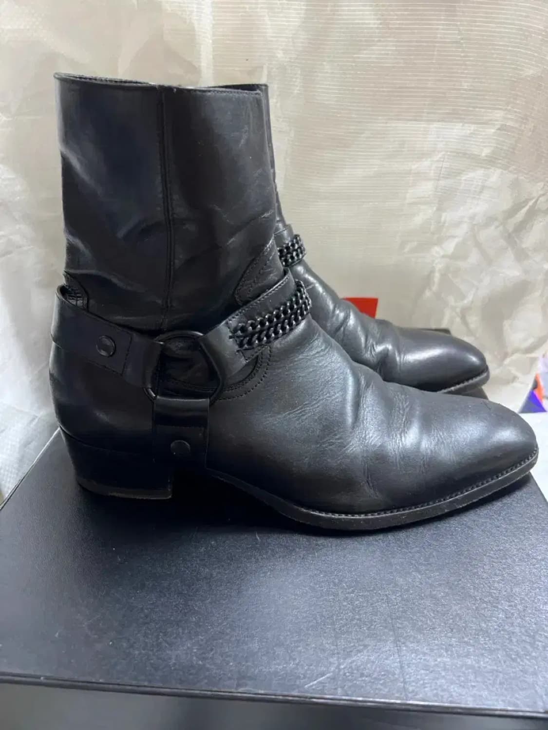 생로랑 모터사이클 와이어링부츠 상품이미지6