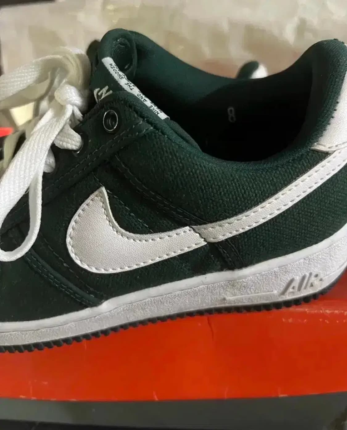 나이키 에어포스1  캔버스 로우 260 미품 상품이미지10