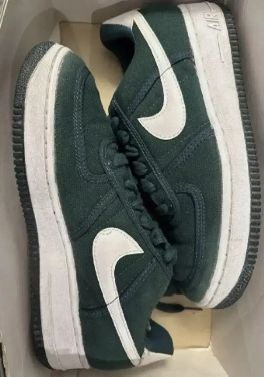 나이키 에어포스1  캔버스 로우 260 미품 상품이미지5