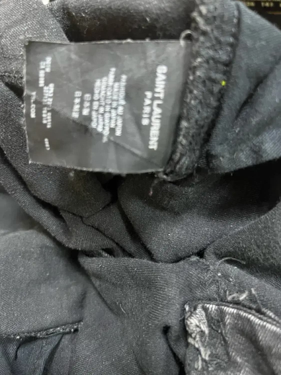 생로랑 블랙 무릎디스진 상품이미지4