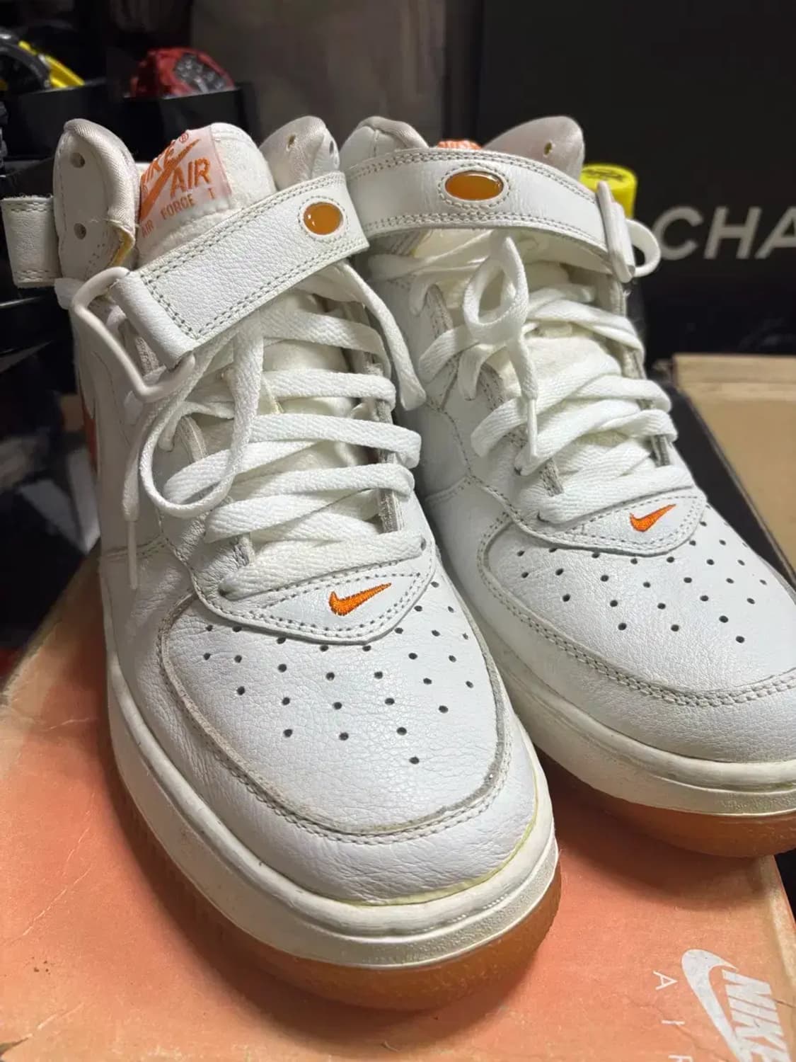 01년 나이키 에어포스1 미드 신품 상품이미지4