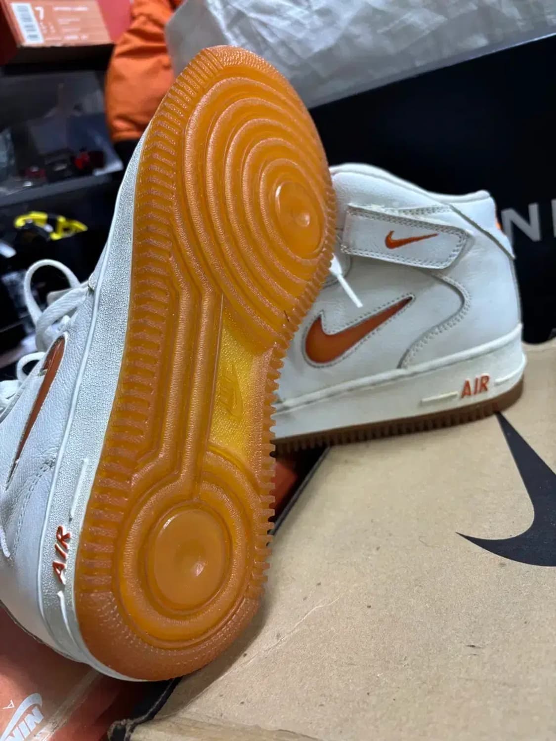 01년 나이키 에어포스1 미드 신품 상품이미지8