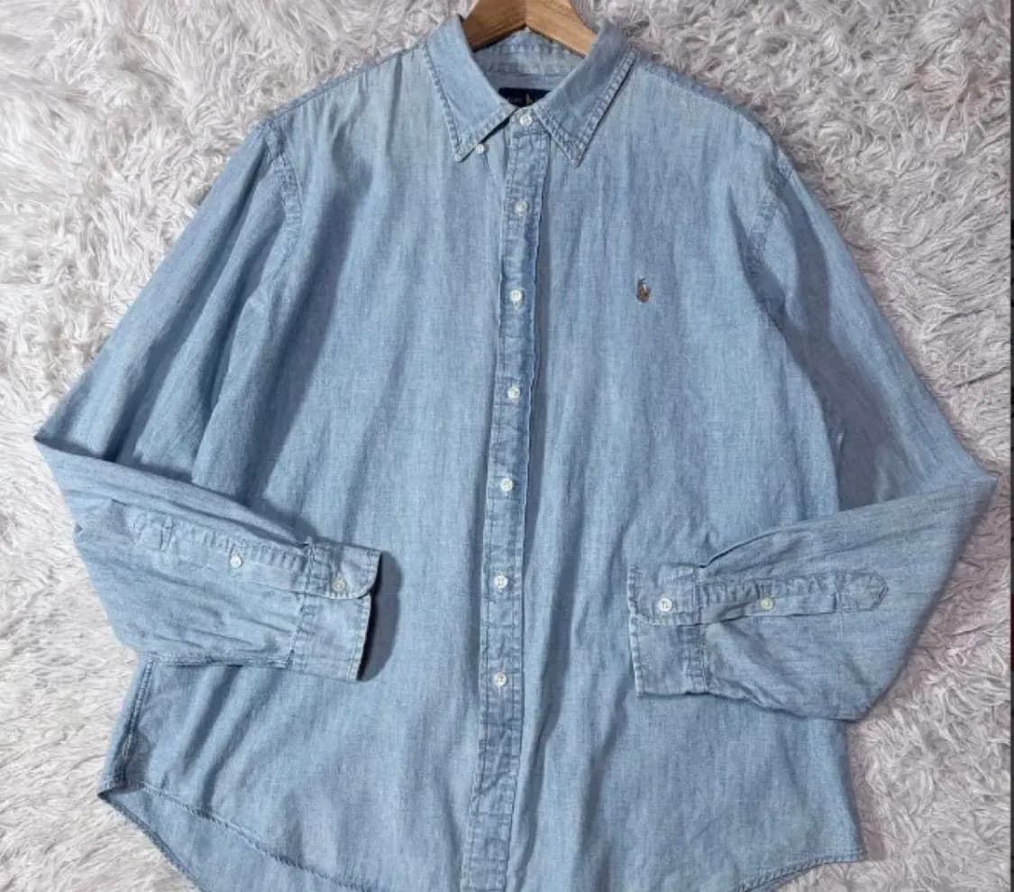 폴로 랄프로렌 데님 셔츠 XXL 상품이미지1