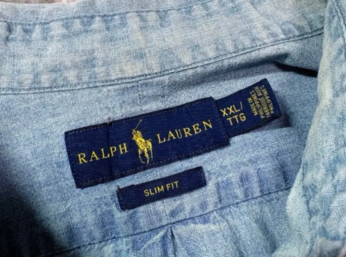 폴로 랄프로렌 데님 셔츠 XXL 상품이미지2