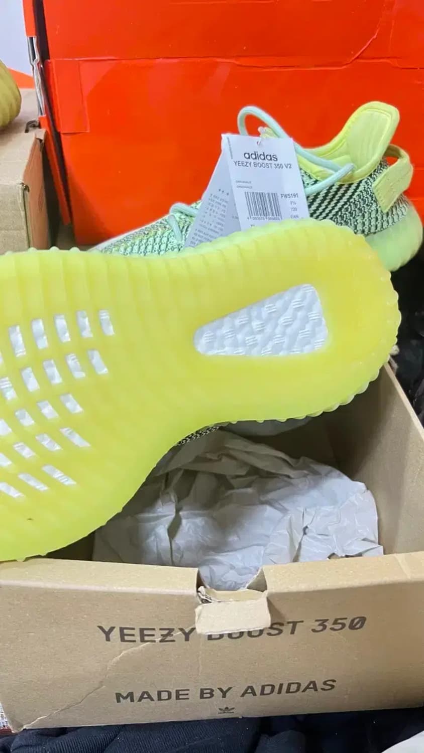 아디다스 이지부스트 350 V2 이즐리 신품 아코 상품이미지3