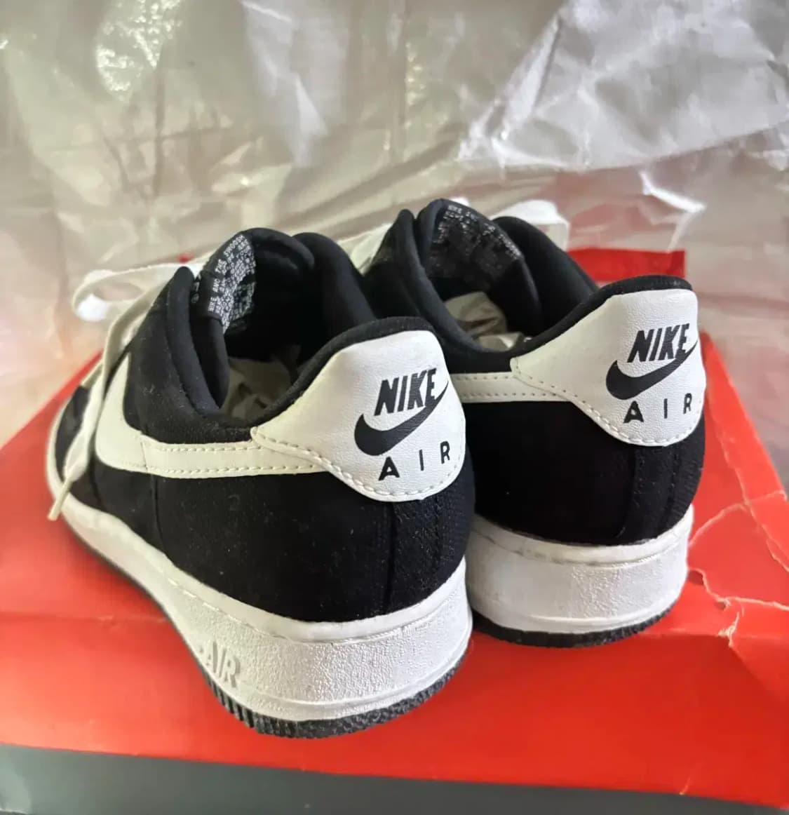 나이키 에어포스1 블랙/화이트 cvs 255 상품이미지2