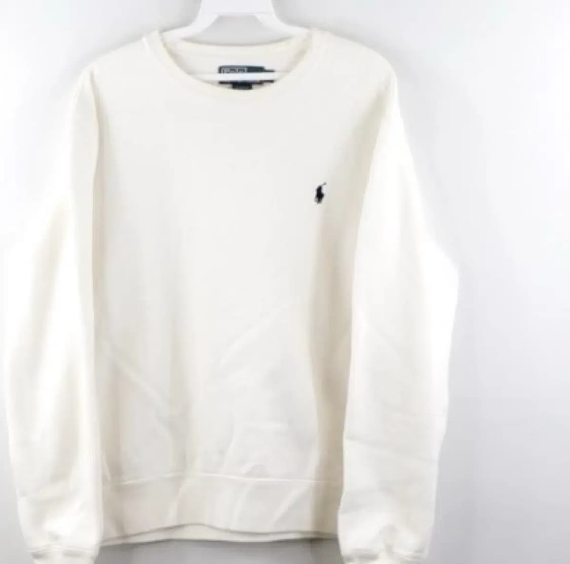 폴로 랄프로렌 화이트 맨투맨 xl 상품이미지3