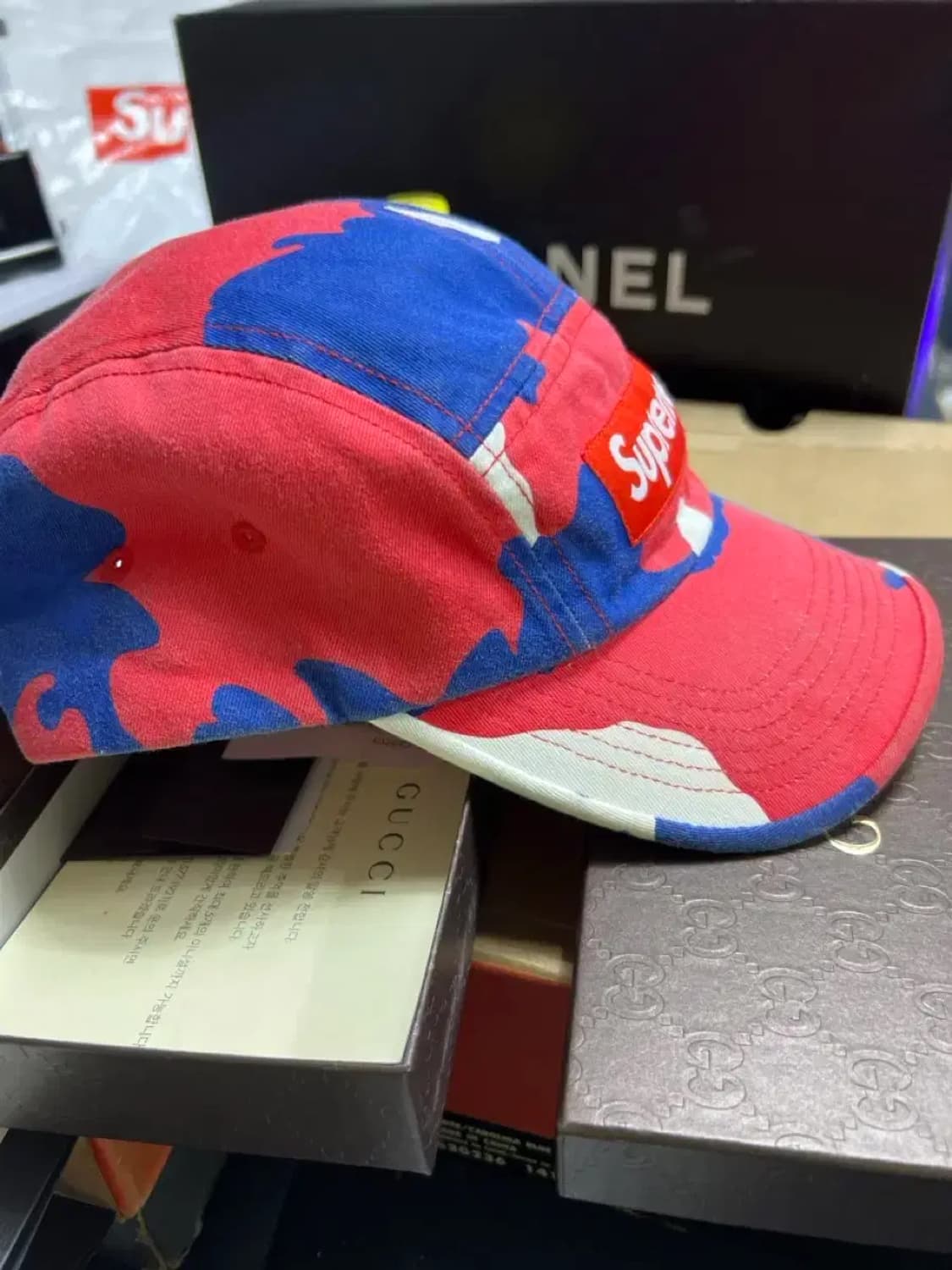 슈프림 멀티카모 캠프캡 상품이미지1