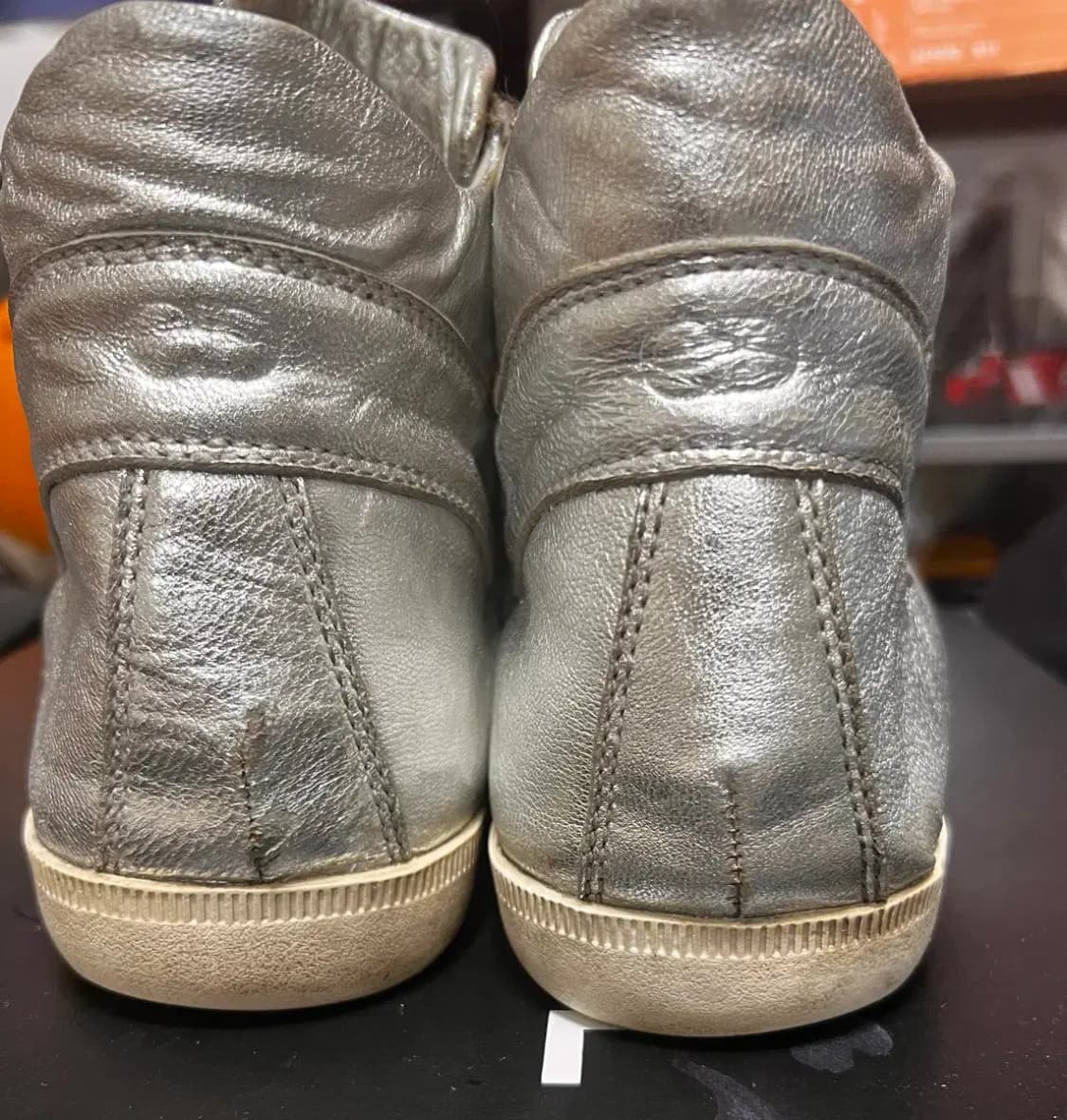 디올 옴므 실버 하이탑 에디슬리먼 41시이즈 상품이미지6