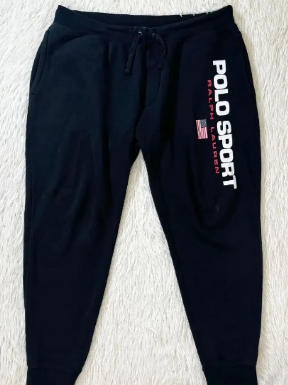 90s 폴로 스포츠 블랙 트레이닝 스웨터 조거팬츠 xxl 상품이미지2