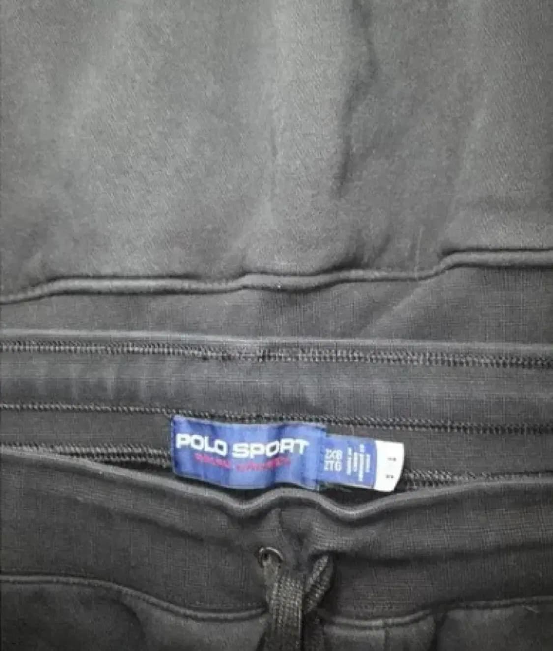 90s 폴로 스포츠 블랙 트레이닝 스웨터 조거팬츠 xxl 상품이미지5