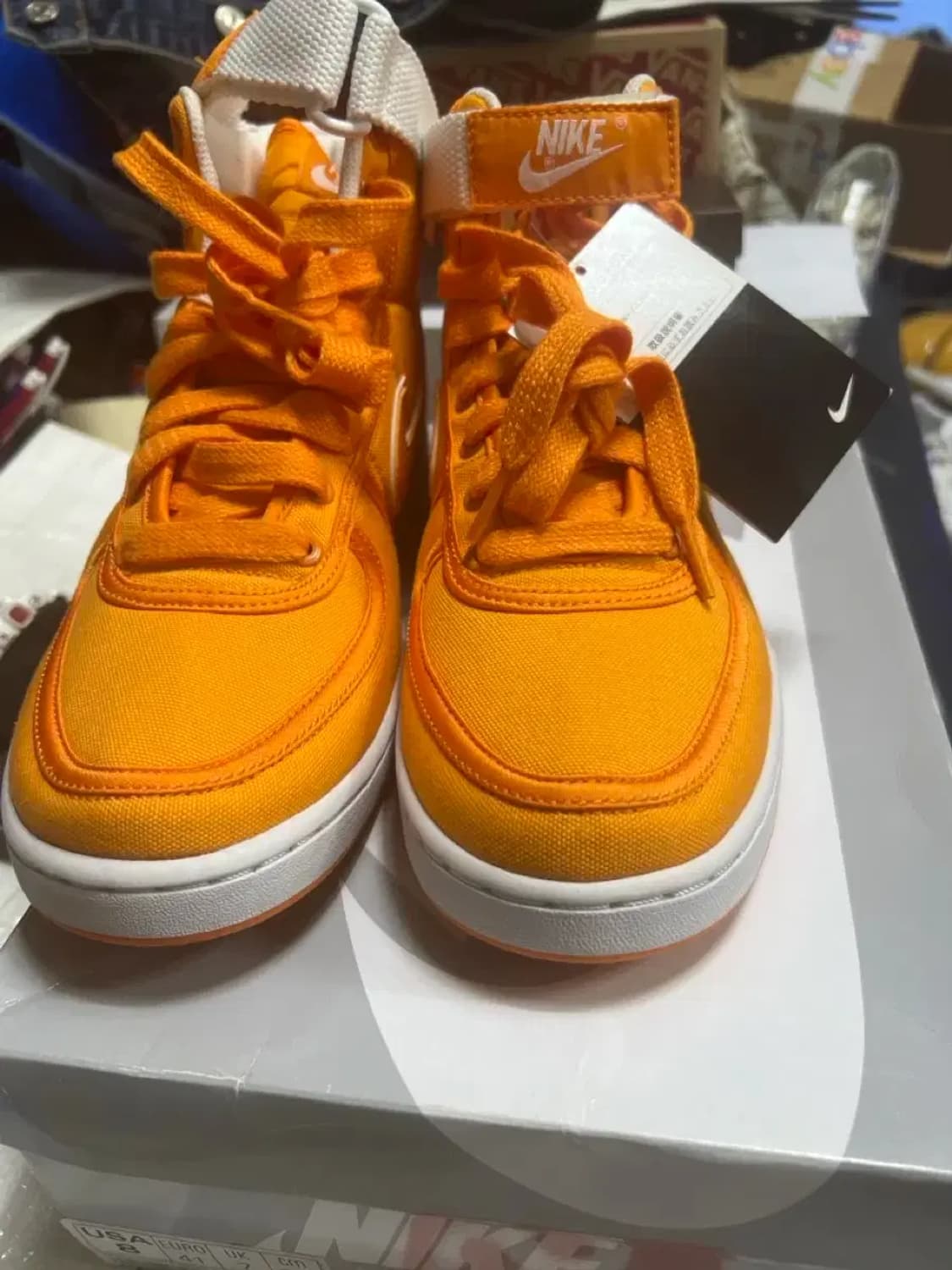 나이키 반달 하이 오렌지 리미티드 신품 상품이미지5