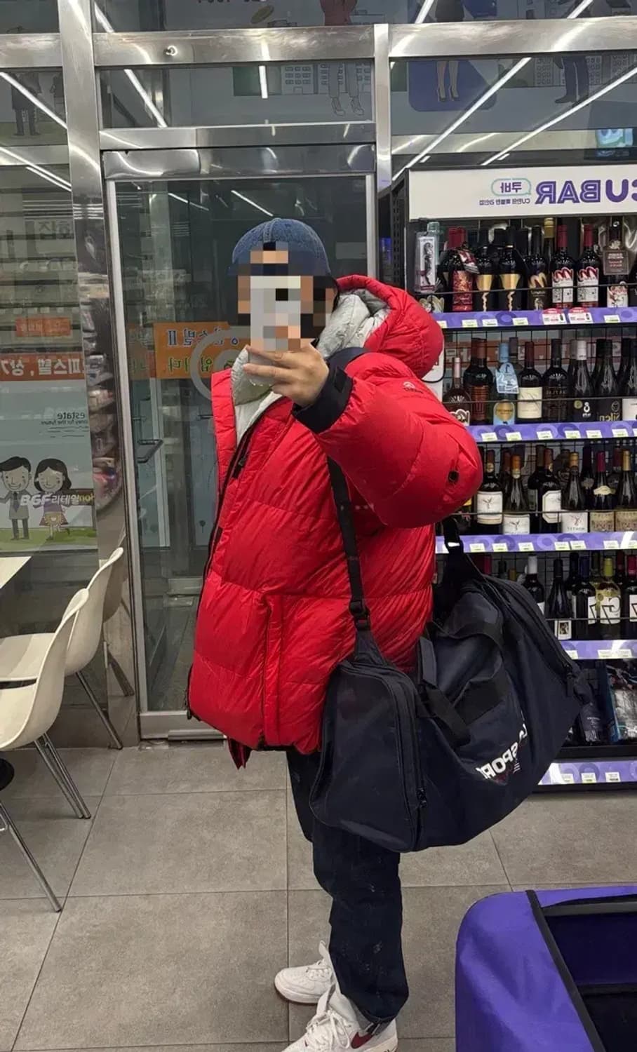 90s  폴로 스포츠 크로스 더블백 상품이미지2