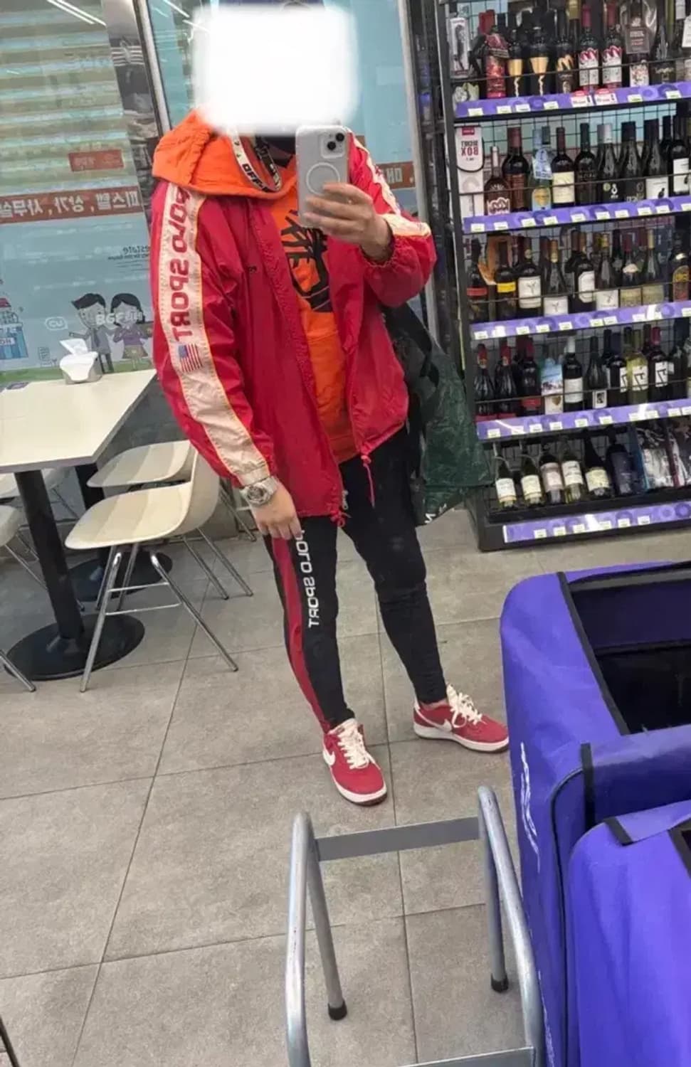 폴로스포츠 나일론 자켓  L 상품이미지3