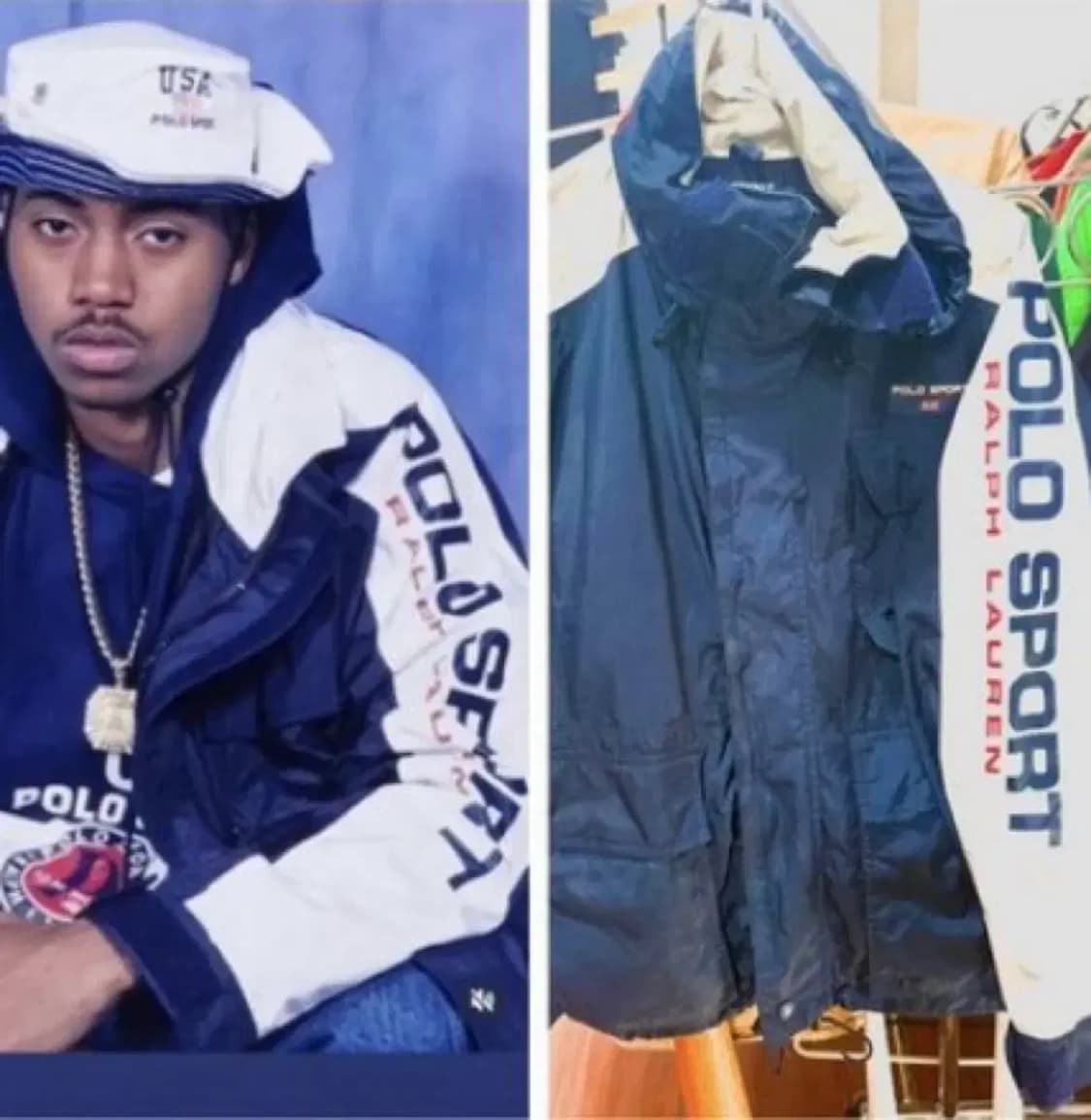 폴로 스포츠 바람막이 2웨이 트랙탑 자켓 상품이미지2