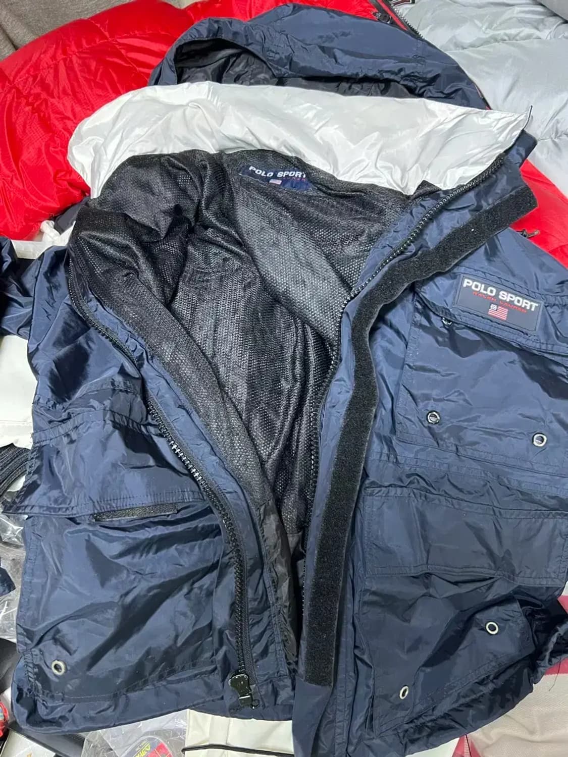 폴로 스포츠 바람막이 2웨이 트랙탑 자켓 상품이미지5