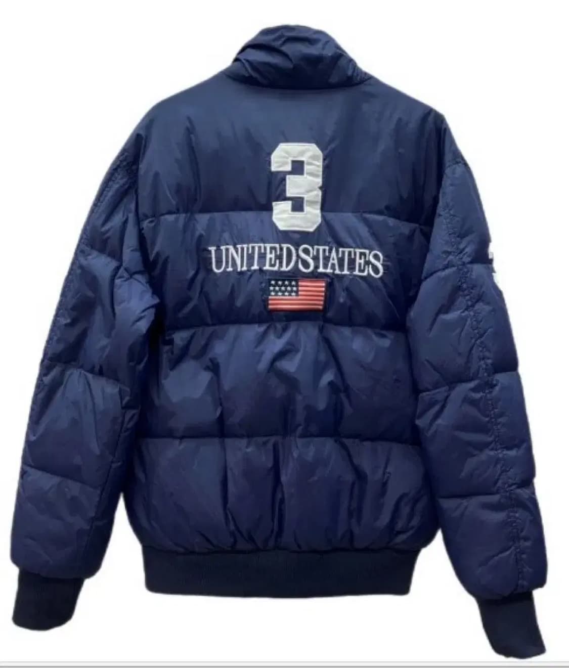 폴로랄프로렌  USA 성조기 빅포니 네이비 패딩 점퍼 xxl 상품이미지3