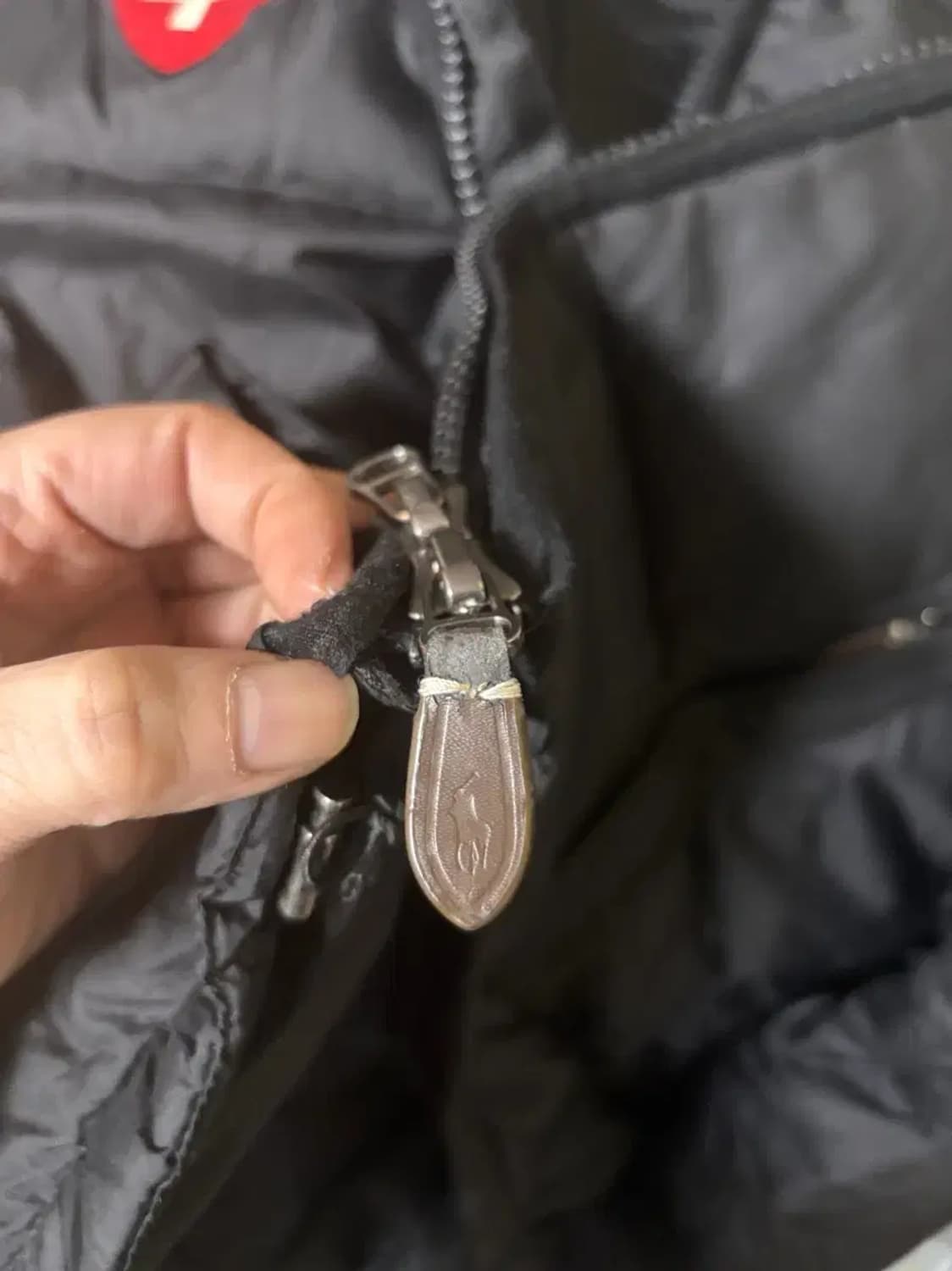 폴로랄프로렌 빅포니 패딩 블랙  L 상품이미지3