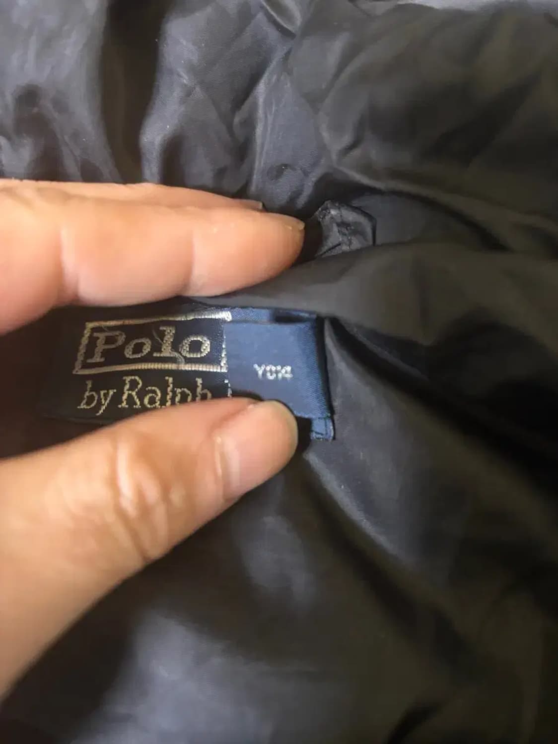 폴로랄프로렌 빅포니 패딩 블랙  L 상품이미지4