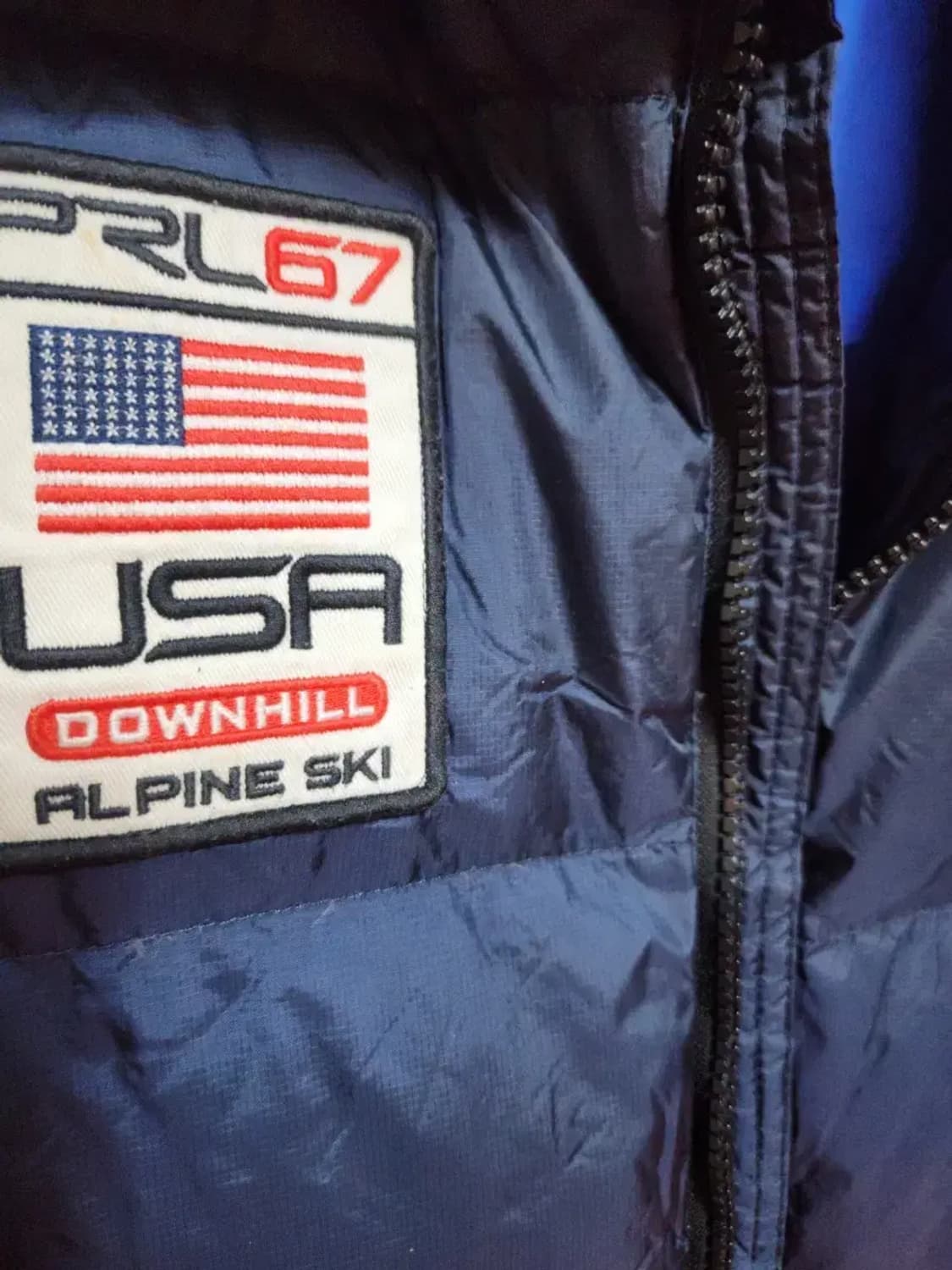 폴로 랄프로렌 USA 빅포니  다운 패딩 XL 상품이미지2