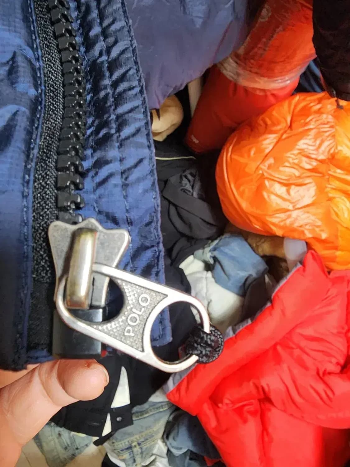 폴로 랄프로렌 USA 빅포니  다운 패딩 XL 상품이미지5