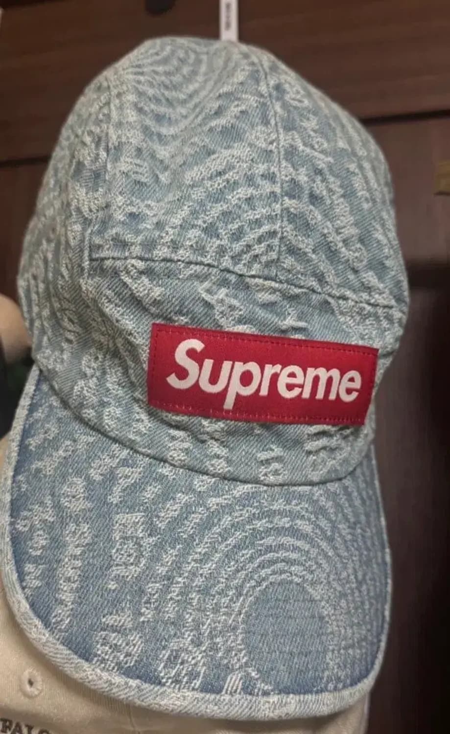 슈프림 데님 캠프캡 모자 상품이미지5