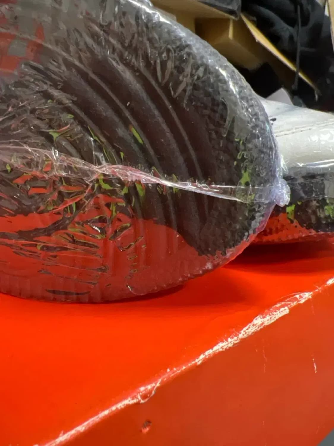 나이키 에어포스1 하이 검/은 완창 새상품 상품이미지6