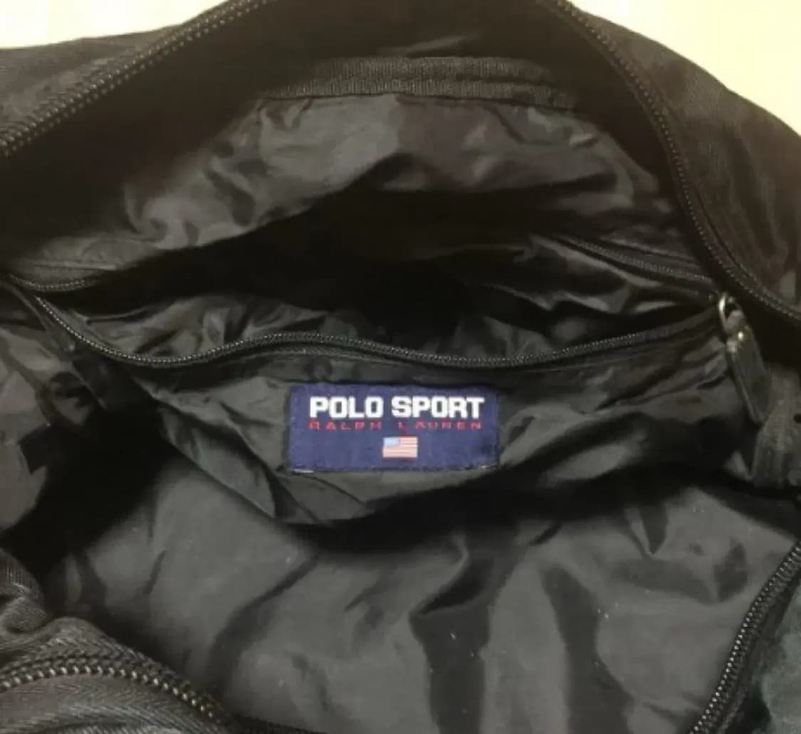 폴로 스포츠 블랙 더플백 상품이미지3