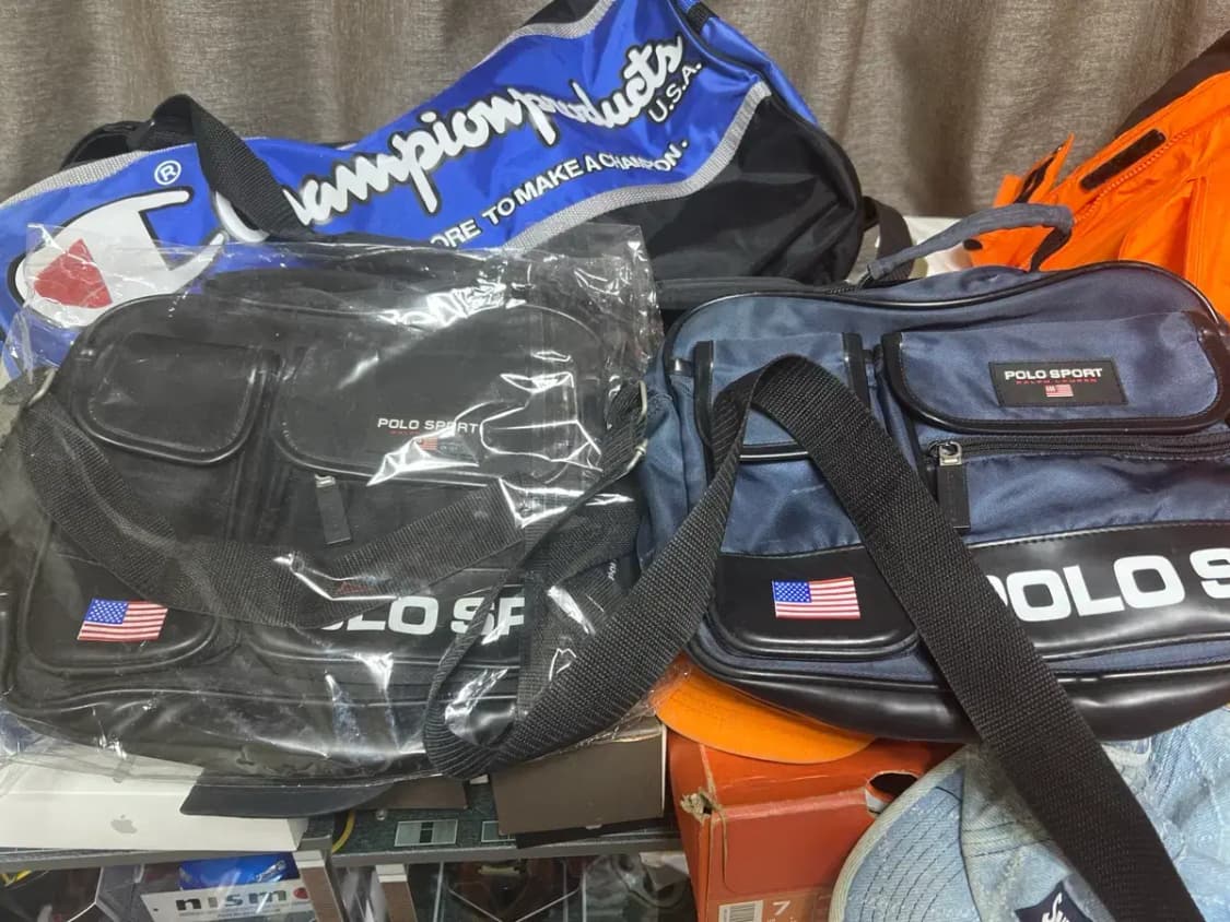 폴로 스포츠 블랙 메신저백 후기이벤트 상품 상품이미지2