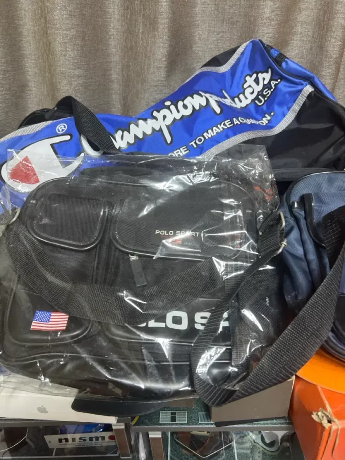 폴로 스포츠 블랙 메신저백 후기이벤트 상품 상품이미지3