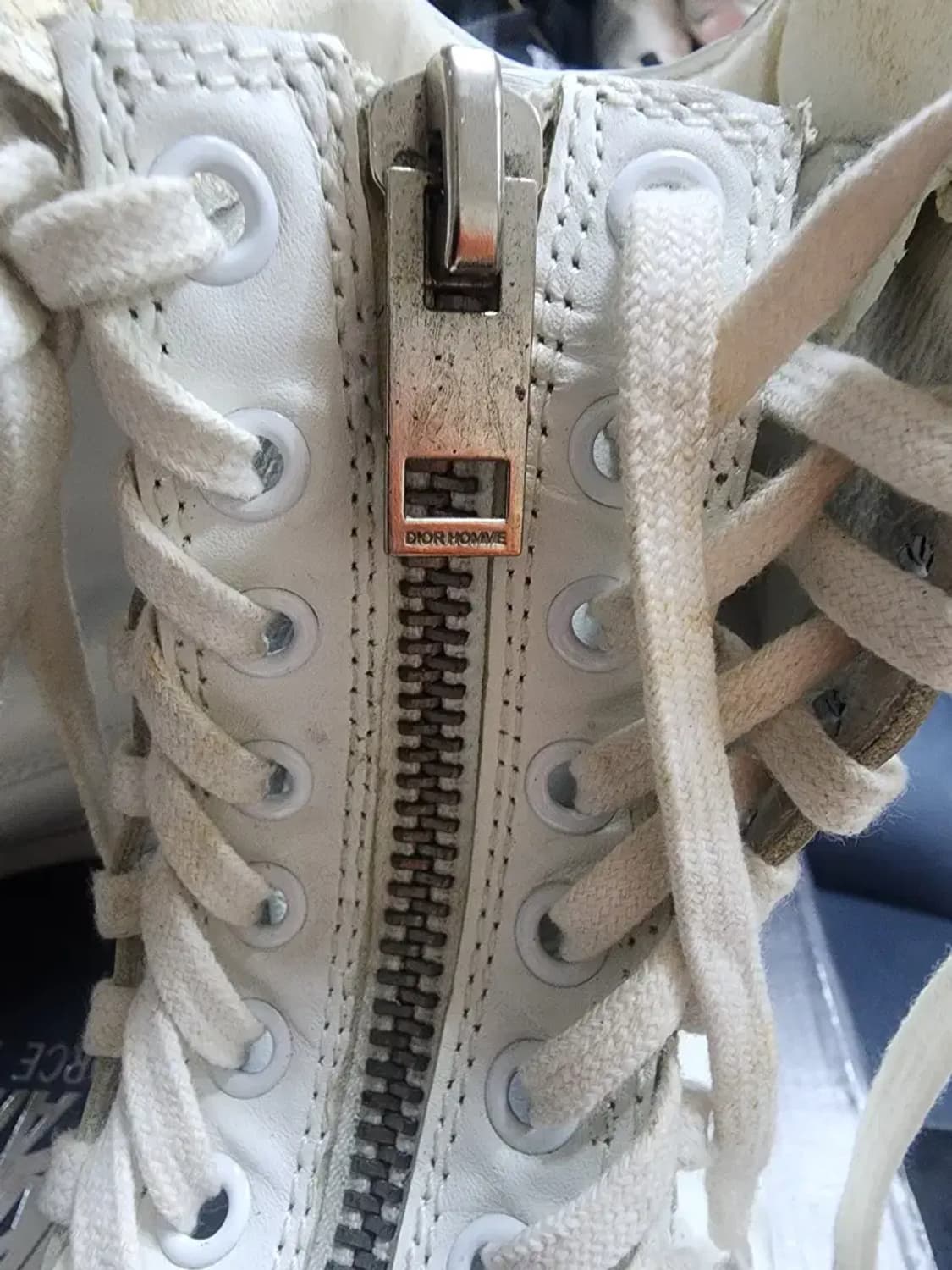 디올옴므 03 지퍼  하이탑 41,41.5 상품이미지5