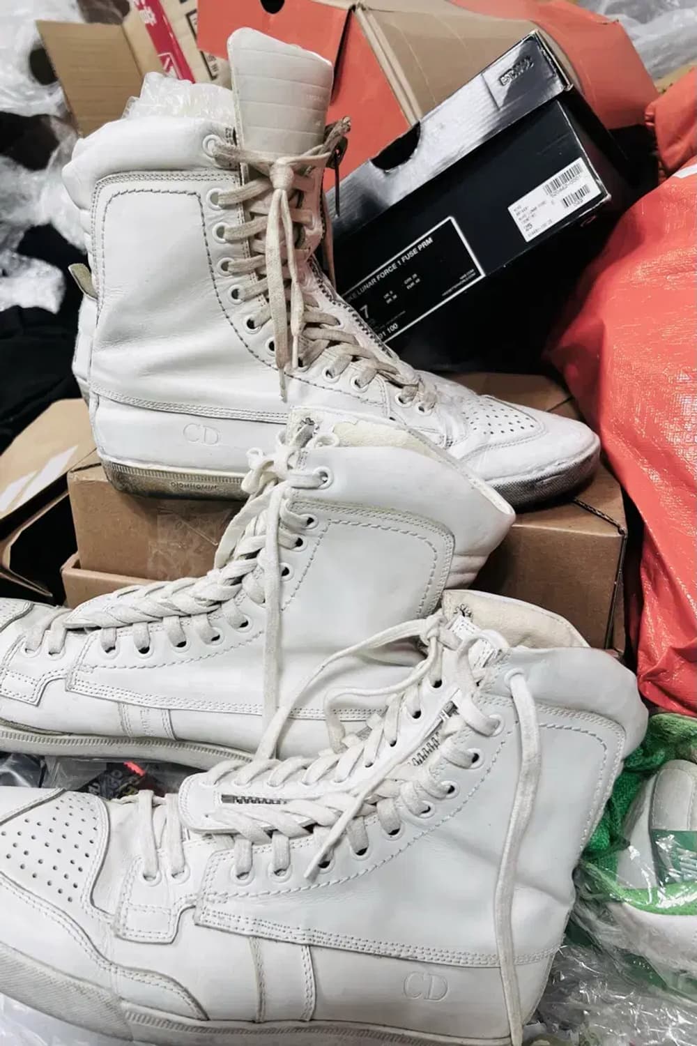 디올옴므 03 지퍼  하이탑 41,41.5 상품이미지9