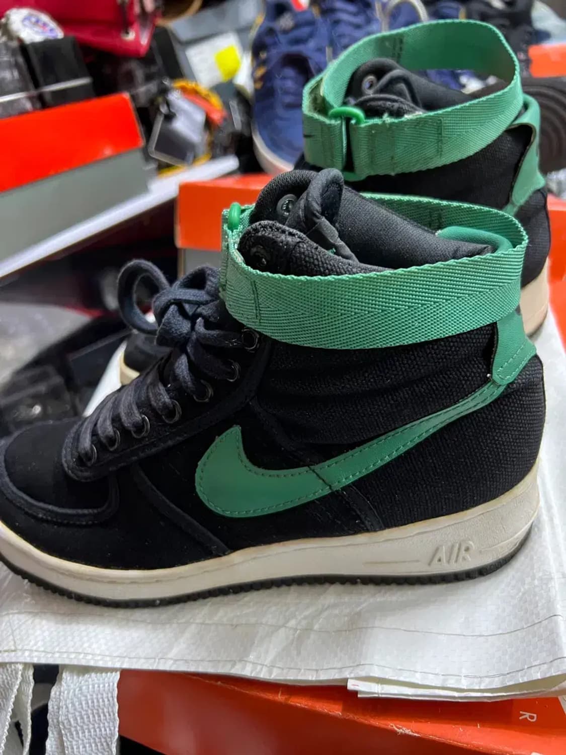 나이키 에어포스1 하이 cvs 검/초 270 상품이미지6