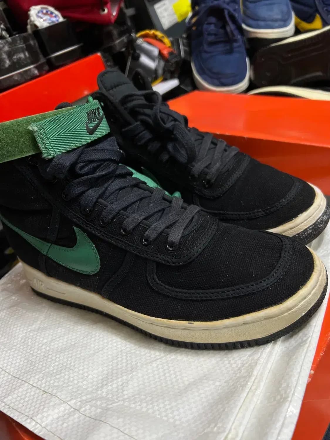 나이키 에어포스1 하이 cvs 검/초 270 상품이미지9