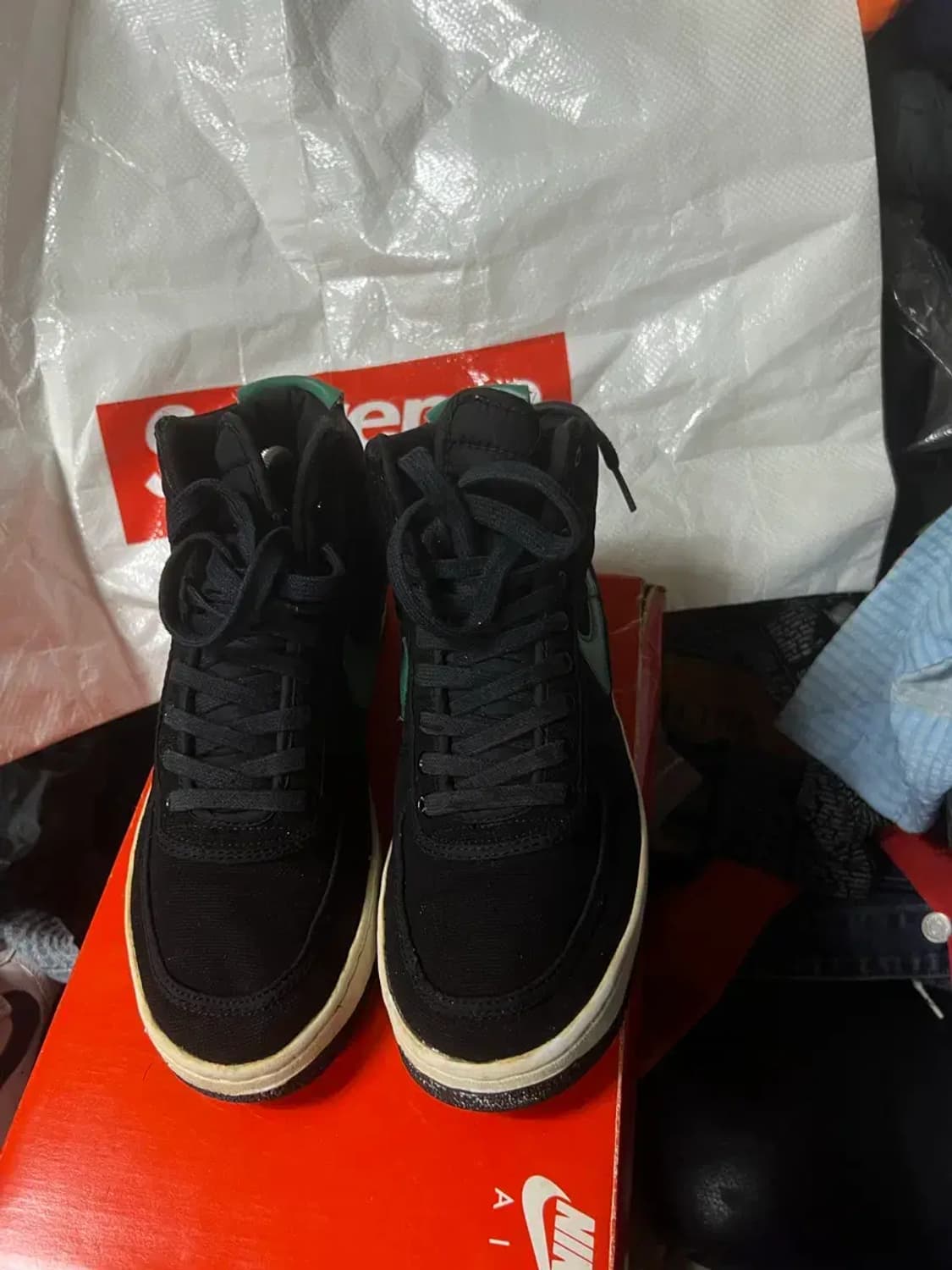 나이키 에어포스1 하이 cvs 검/초 270 상품이미지1