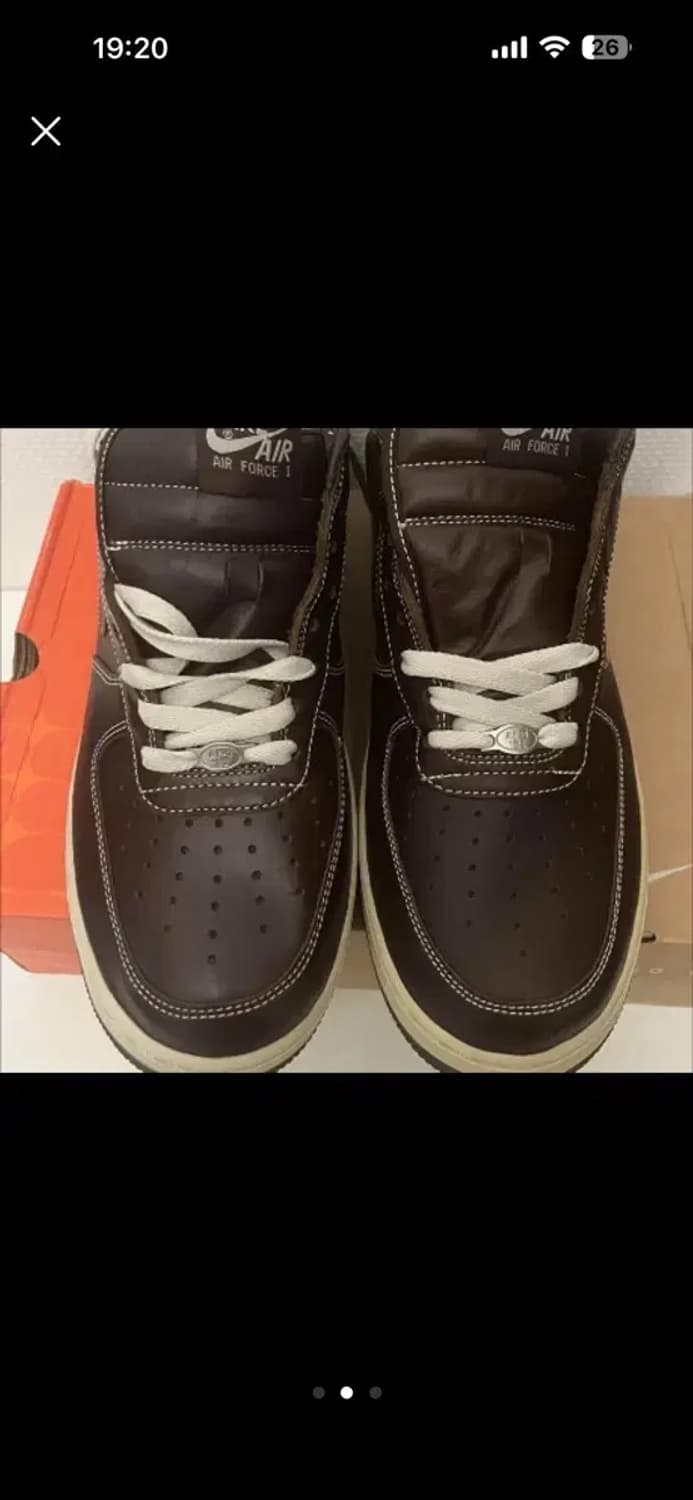 나이키 에어포스1 로우 브라운 신품 상품이미지2