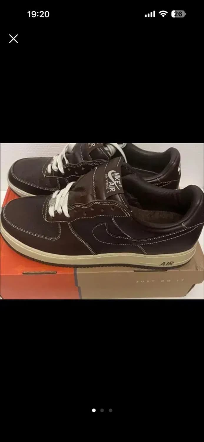 나이키 에어포스1 로우 브라운 신품 상품이미지3