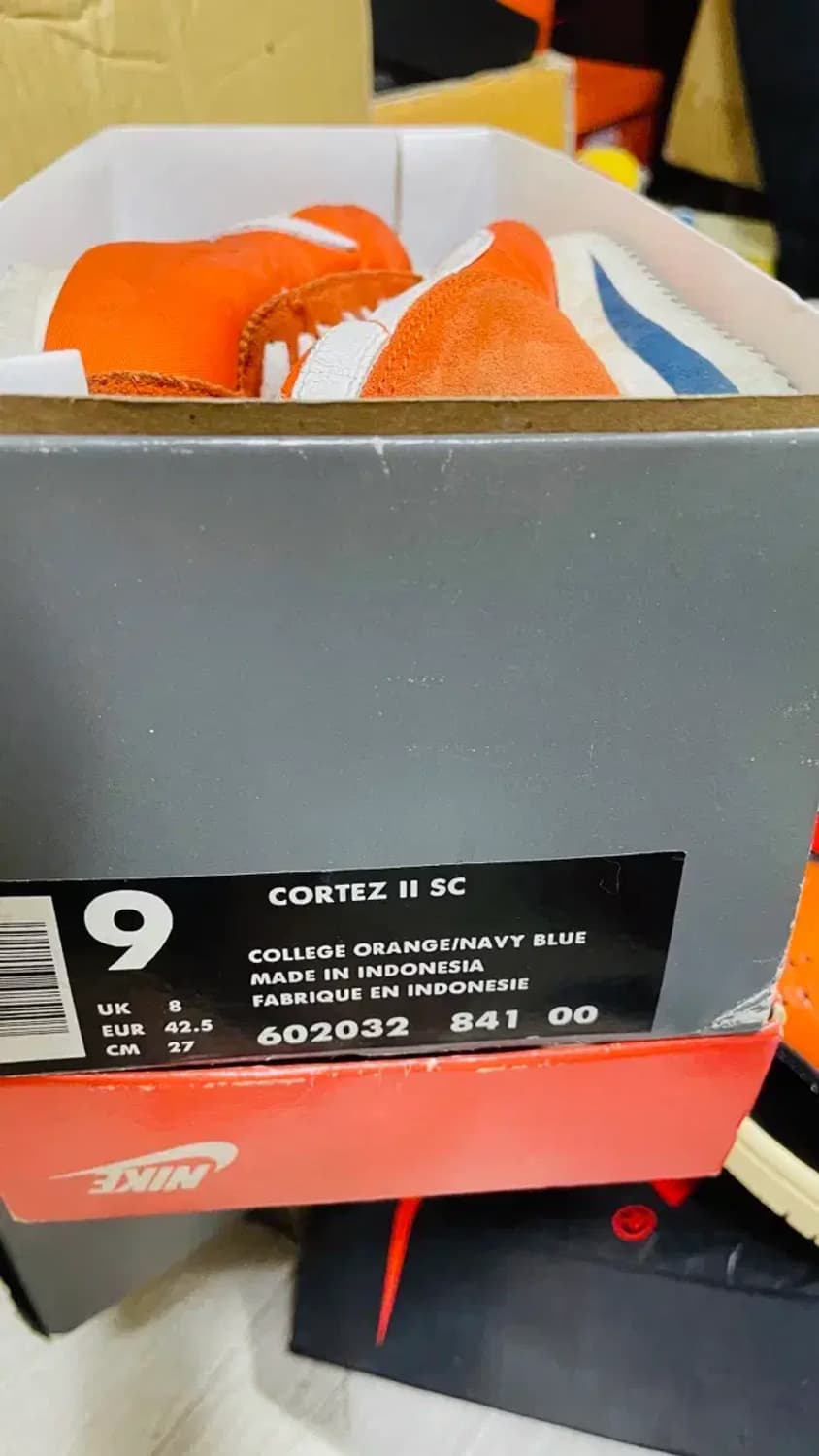 나이키 코르테즈 오렌지 95년 상품이미지7
