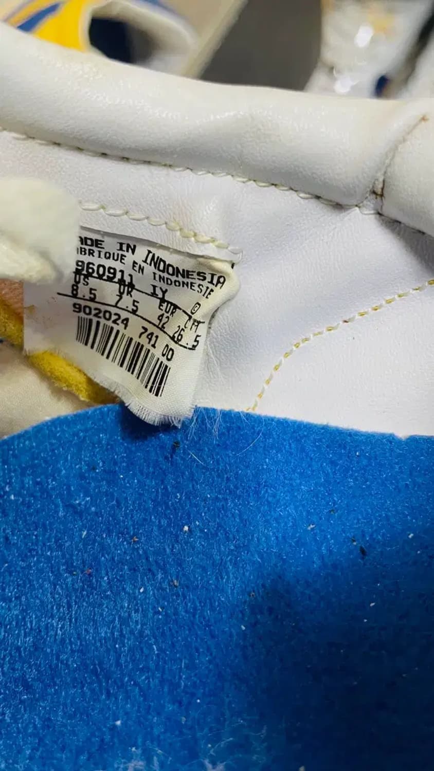 나이키 코르테즈 옐로우/블루 운동화 96년 상품이미지2