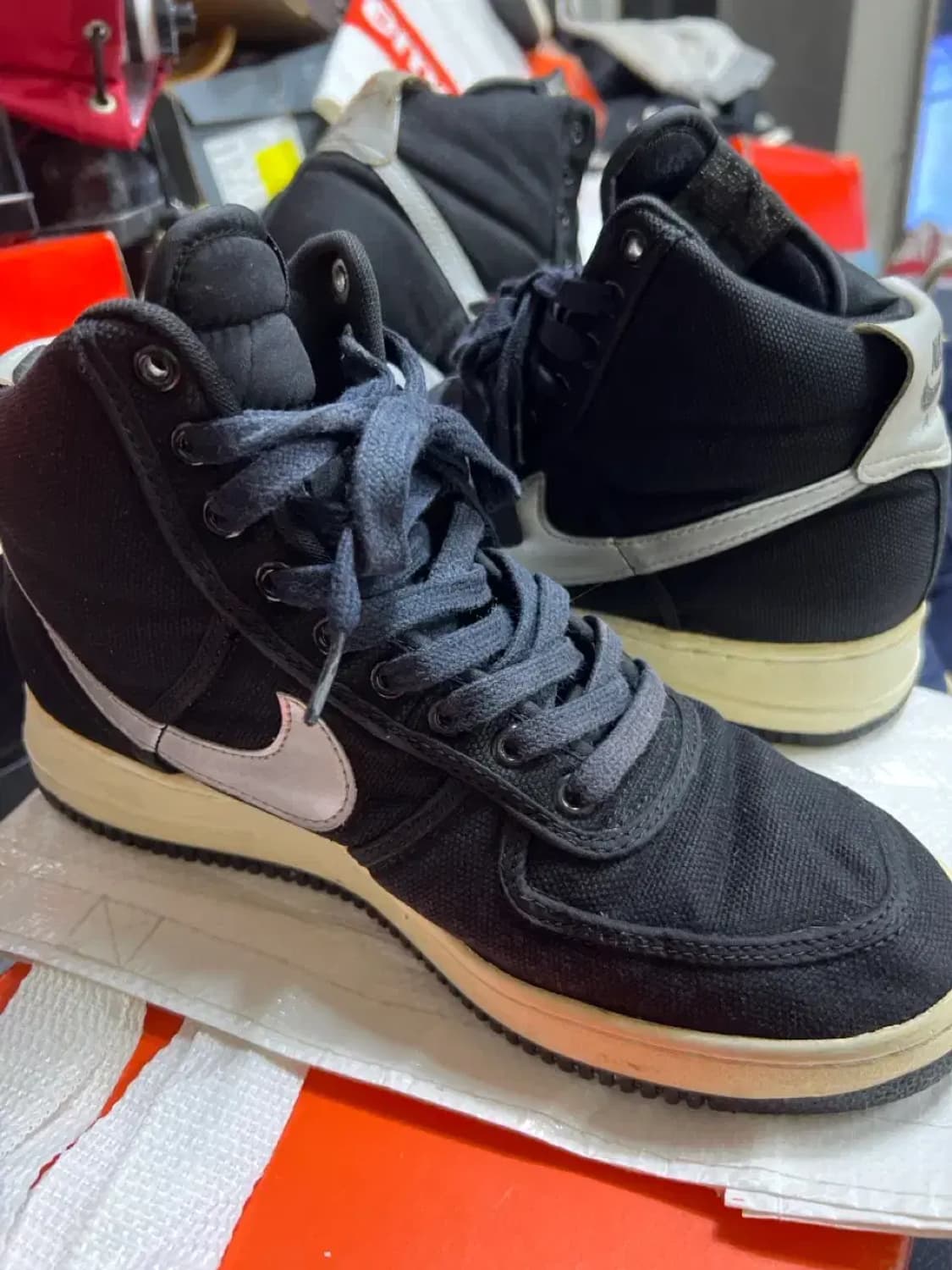 나이키 에어포스1 하이 검/은  cvs 270 상품이미지8